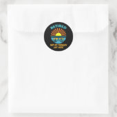 Sticker Rond à la retraite non plus mon problème (Sac)