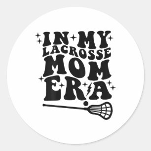 Sticker Rond A l'ère de ma mère de crosse Super mère de maman r