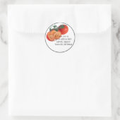 Sticker Rond À - Melon (Fruit Étrange) (Sac)