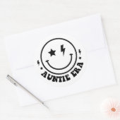 Sticker Rond À Mon Époque Tante (Enveloppe)