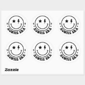 Sticker Rond À Mon Époque Tante (Feuille)