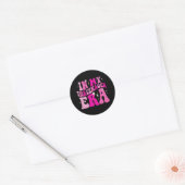 Sticker Rond À mon ère de trois ans (Enveloppe)