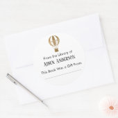 Sticker Rond À partir de la plaque d'immatriculation du ballon  (Enveloppe)