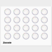 Sticker Rond A phylogenetic tree of life Chart (Feuille)
