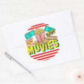 Sticker Rond A Voir Au Cinéma (Enveloppe)