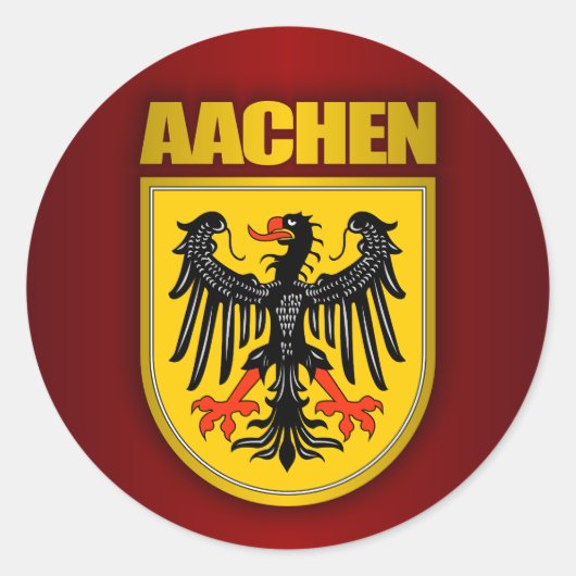 Sticker Rond Aachen (Devant)