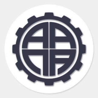 STICKER ROND AANA GEAR