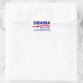 Sticker Rond aaobamacool (Sac)