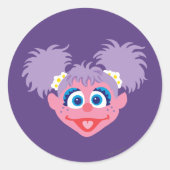 Sticker Rond Abby Cadabby Face (Devant)