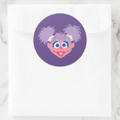 Sticker Rond Abby Cadabby Face (Sac)