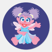 Sticker Rond Abby Cadabby Fairy (Devant)