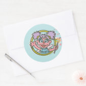 Sticker Rond Abby Cadabby Vintage (Enveloppe)