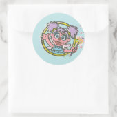 Sticker Rond Abby Cadabby Vintage (Sac)
