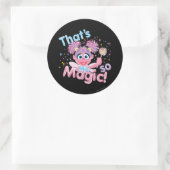 Sticker Rond Abby Cadabby Wand (Sac)