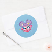 Sticker Rond Abby Smiling Face (Enveloppe)