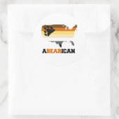 STICKER ROND ABÉARIEN - (Sac)