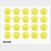 Sticker Rond Abee (Feuille)