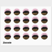 Sticker Rond Abee (Feuille)