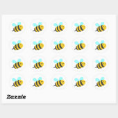 Sticker Rond Abee (Feuille)