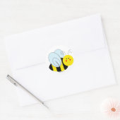 Sticker Rond Abee mignonne (Enveloppe)