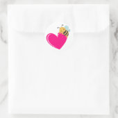 Sticker Rond Abeille (Sac)
