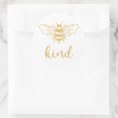 Sticker Rond Abeille (Sac)