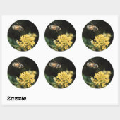 Sticker Rond abeille (Feuille)