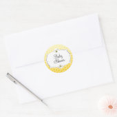 Sticker Rond Abeille douce (Enveloppe)