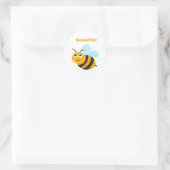 Sticker Rond Abeille positive (Sac)
