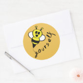 Sticker Rond Abeille-Toi ! (Enveloppe)