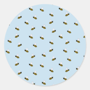 Sticker Rond Abeilles