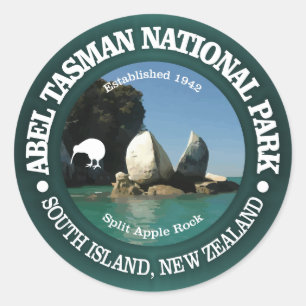 Sticker Rond Abel Tasman NP