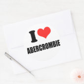 STICKER ROND ABERCROMBIE 2010 (Enveloppe)
