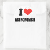 STICKER ROND ABERCROMBIE 2010 (Sac)
