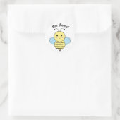 Sticker Rond Abey Happy (Sac)