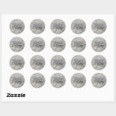 Sticker Rond ABH Badlands (Feuille)