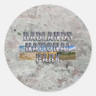 Sticker Rond ABH Badlands