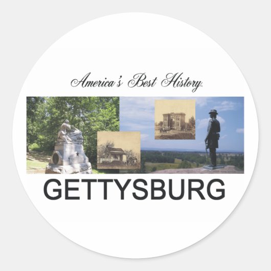 Sticker Rond ABH Gettysburg (Devant)