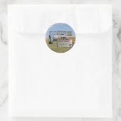 Sticker Rond ABH Minuteman Missile (Sac)