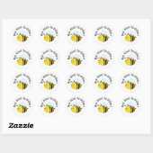 Sticker Rond Aborillez les autres Bumblebee (Feuille)