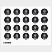 Sticker Rond Abraham Lincoln 4 juillet Merica Hommes Femmes Amé (Feuille)