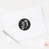 Sticker Rond Abraham Lincoln Histoire Professeur Président 4e d (Enveloppe)