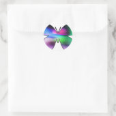 Sticker Rond Abstract Butterfly (Sac)