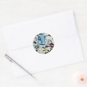 Sticker Rond Abstract Ink (Enveloppe)