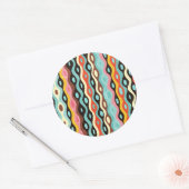 Sticker Rond Abstract multicolor pattern (Enveloppe)