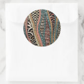 Sticker Rond Abstract pattern (Sac)