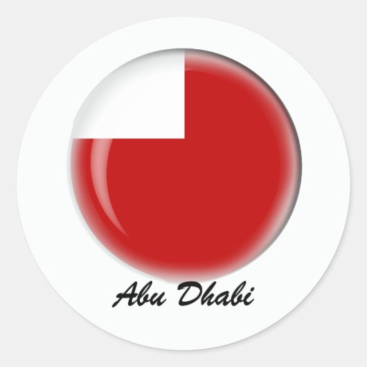 Sticker Rond Abu Dhabi (Devant)