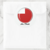 Sticker Rond Abu Dhabi (Sac)
