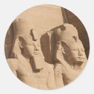 Sticker Rond abu simbel king