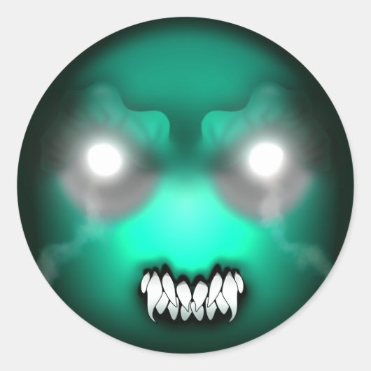 Sticker Rond Abyssmoji (Devant)